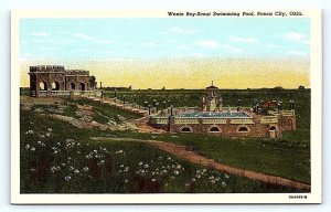 PONCA CITY, OK Oklahoma ~ Wentz BOY SCOUT SWIMMING POOL Kay County Postcard
