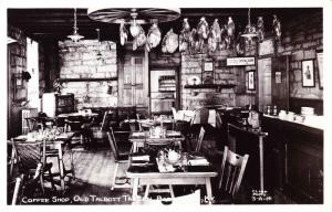 RPPC Coffee Shop Interior, Old Talbott Tavern, Bardstown KY Vintage Postcard F14