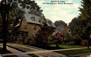 Connecticut Hartford Harriet Beecher Stowe Residence 1910