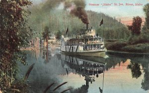 Steamer, Idaho, Saint Joe River, Idaho, Postmark 1908