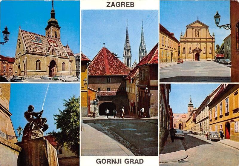 B69385 Croatia Zagreb Gornji Grad multiviews