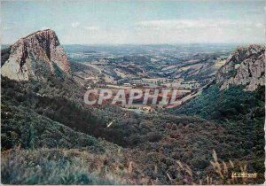 Postcard Modern Surroundings Mount Dore (Puy de Dome) 6399607 tuiliere rocks ...