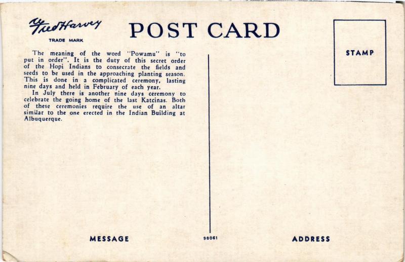 ALBUQUERQUE NEW MEXICO FRED HARVEY INDIAN BUILDING