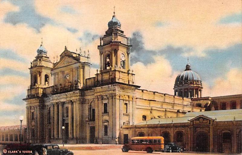 Guatemala City Guatemala, Central America, Republica de Guatemala Cathedral G...