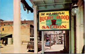 Postcard NV Bucket of Blood Saloon museum