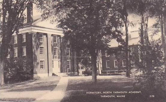 Maine Yarmouth Dormitory North Yarmouth Academy