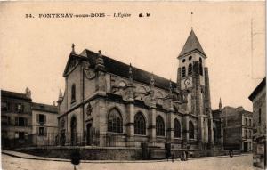 CPA Fontenay-sous-Bois - L'Eglise (275049)