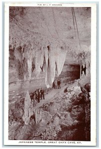 c1960's Japanese Temple Great Onyx Mammoth Cave Kentucky KY Unposted Postcard 