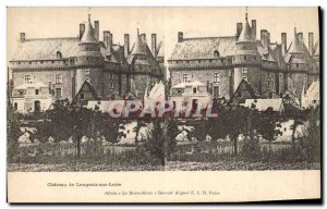 Old Postcard Chateau de Langeais sur Loire