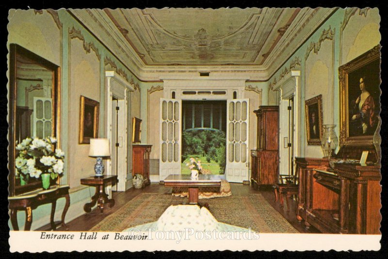 Entrance Hall at Beauvoir