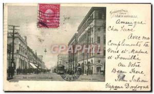Old Postcard Greetings From Jacksonville