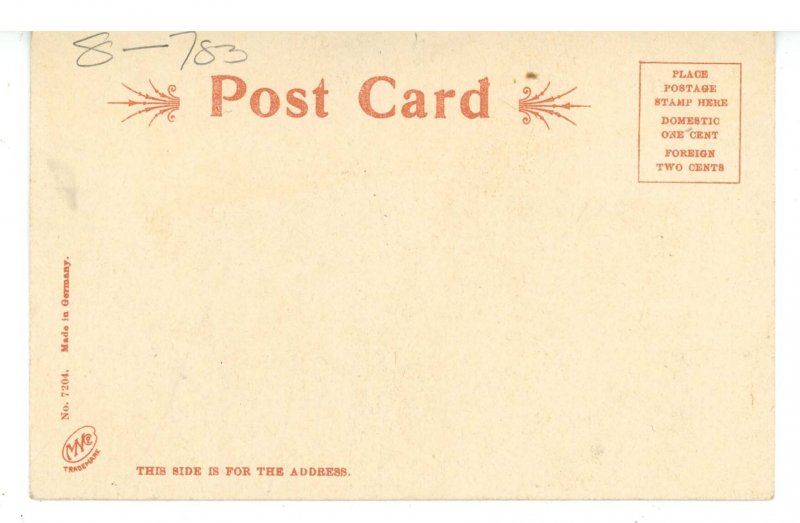 ME - Caribou. Aroostook River & Bridge ca 1905