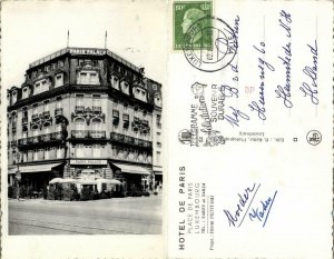 luxemburg, LUXEMBOURG, Hotel de Paris (1956) Postcard