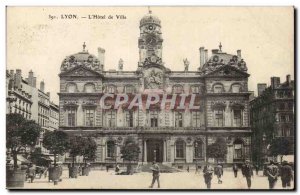 Lyon Postcard Old L & # City 39hotel