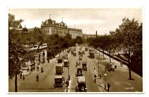 UK - England, London. Thames Embankment & Hotels Cecil & Savoy