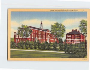 Postcard State Teachers College Danbury Connecticut USA