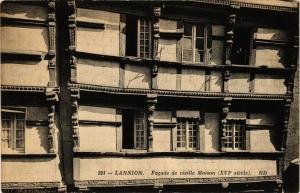 CPA LANNION - Facade de vieille Maison (230249)