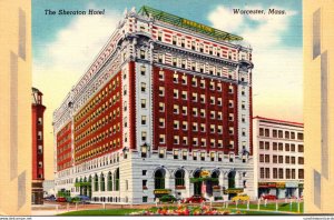 Massachusetts Worcester The Sheraton Hotel 1949
