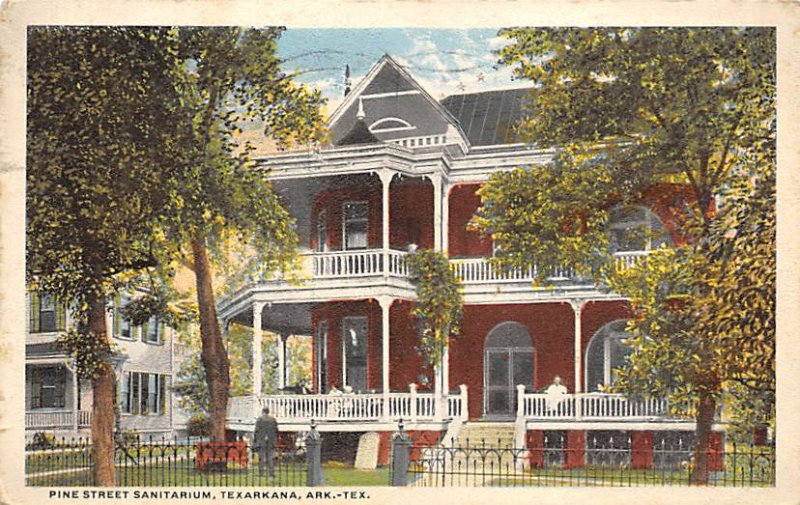 Pine Street Sanitaruim Texarkana, Arkasas, Texas, USA 1918 