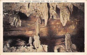 Fairy grotto In old Kentucky Mammoth Cave Kentucky  