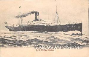 SS United States Ship Unused 