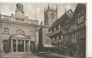 Shropshire Postcard - Butter Cross - Ludlow - Ref 1538A