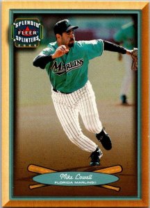 2003 Fleer Baseball Card Mike Lowell Florida Marlins sk20051