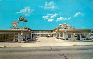 Automobiles Ocean City New Jersey Springhaven Motel 1950s Postcard 11801