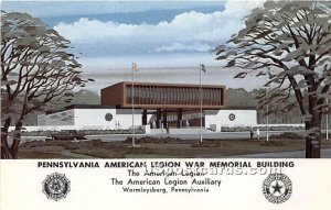 Pennsylvania American Legion War Memorial Building - Wormleysburg