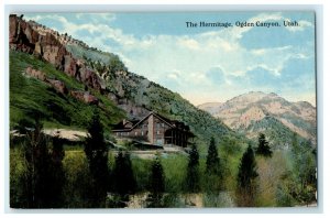 c1920's View Of The Hermitage Ogden Canyon Utah UT Unposted Antique Postcard 