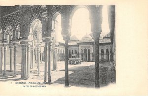 Lot 54 spain granada alhambra courtyard of the lions