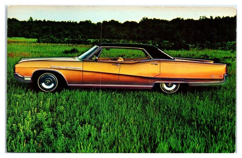 1968 Buick Electra 225 Custom 4-Door Hardtop Postcard *5C