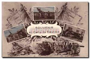 Sissonne - Souvenir of the Camp of Sissonne - militaria - soldier - Canon- Ol...