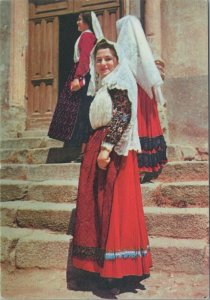 Italy Postcard - Fashion - Costumes of Sardinia Island, Nuoro RR13166