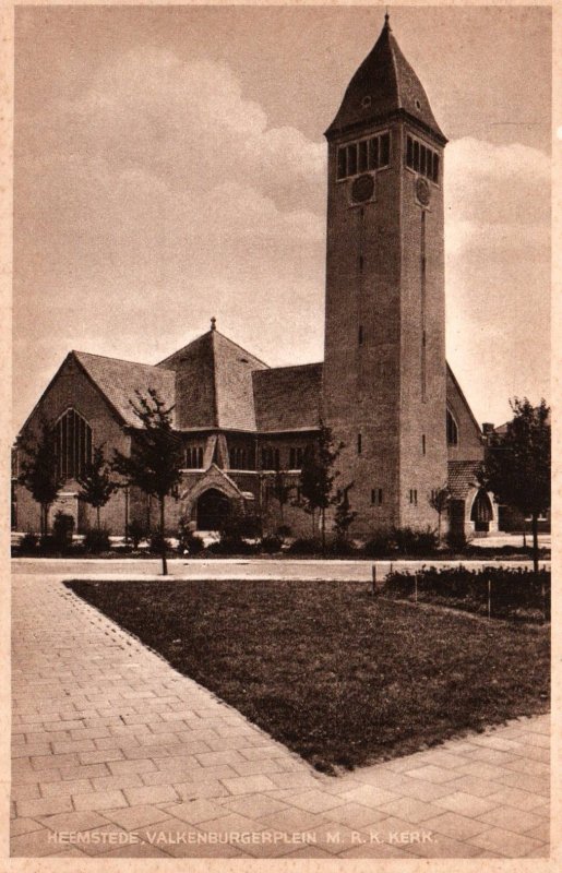 Valkenburgerplein Kerk,Heemstede,Netherlands BIN