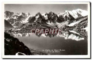 Old Postcard La Chaine Du Mont Blanc for the white lake