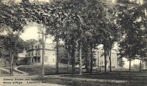 Cheney House, Bates College in Lewiston, Maine