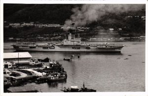 PC WARSHIP REAL PHOTO PAPUA NED. NW. GUINEA (a33426)