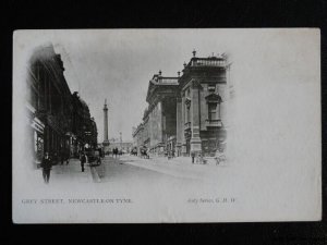Tyne & Wear - Newcastle on Tyne GREY STREET c1903 by G.H.W.  Auty Series