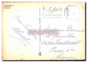 Postcard Modern Luxembourg Cathedral