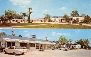 WINDMILL MOTEL & RESTAURANT Leesburg, Florida ROADSIDE c1960s Vintage Postcard