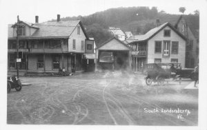 J75/ South Londonderry Vermont RPPC Postcard c1950s Covered Bridge 185