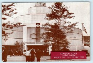 New York World's Fair 1940~Art Deco MAISON COTY Charm Center Cosmetics Postcard