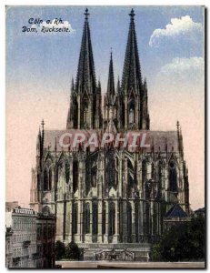 Old Postcard Coln has Rh Dom Rückseite