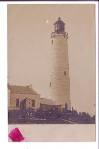 Real Photo, Cove Island Lighthouse, Ontario