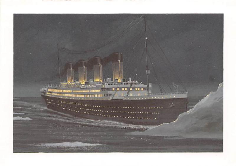 Titanic Strikes and Iceberg night of April 14, 1912 1998 Dover Publications I...