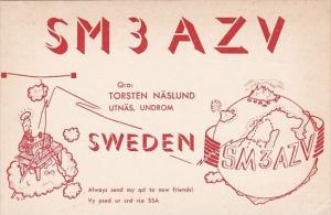 Sweden SM3AZV Torsten Naslund