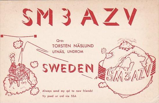 Sweden SM3AZV Torsten Naslund