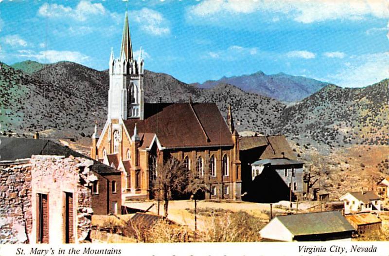 St Mary's in the Mountains - Virginia City, Nevada