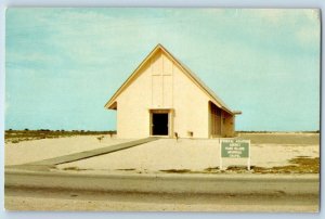 Marshall Islands Postcard Non-Denominational Memorial Chapel Wake Island c1950s